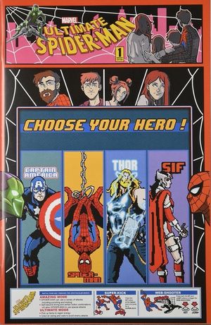 Ultimate Spider-Man #1 (8-Bit Waite Variant Cover)