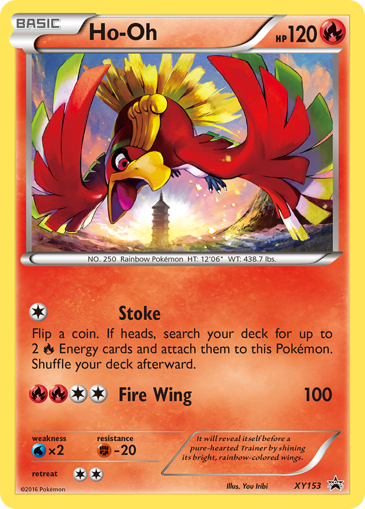 Ho-Oh (XY153) - XY Black Star Promos Pokémon Card