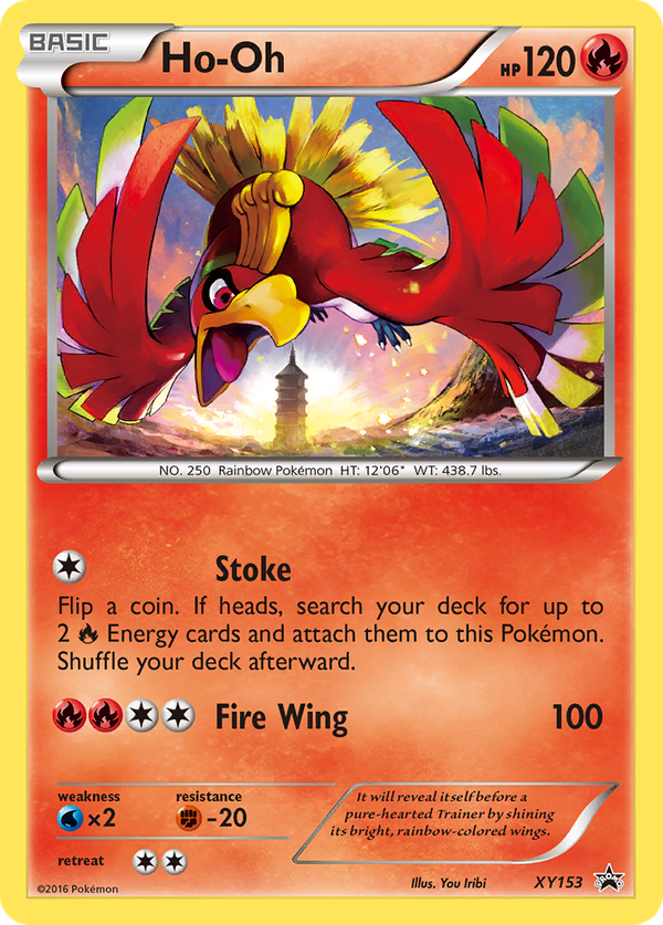 Ho-Oh (XY153) - XY Black Star Promos