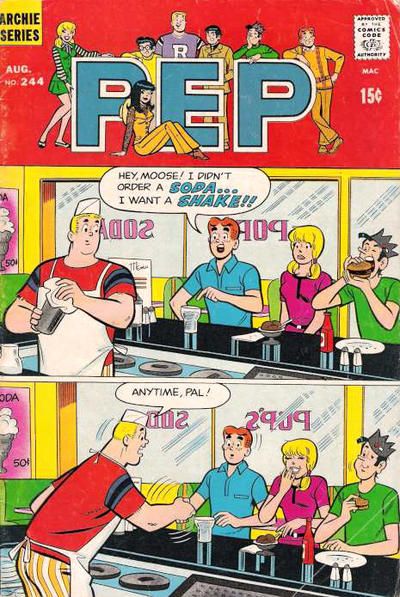 Pep Comics #244 Comic