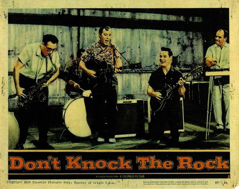 AOR-1.3 Bill Haley Don’t Knock the Rock Lobby Card Concert Poster