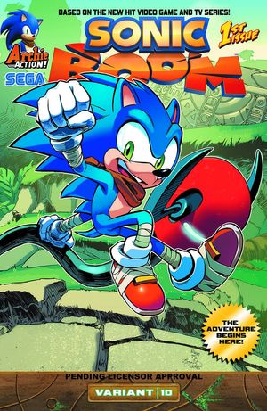 Sonic Boom #1 (Here Comes The Boom Pt 4 Var Cover)