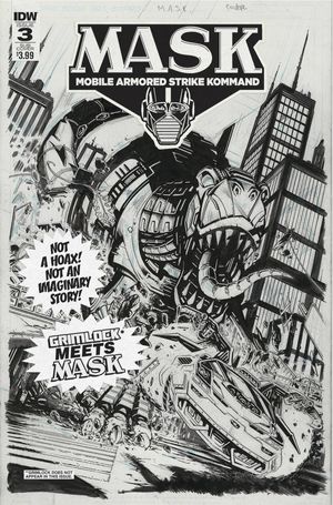 Mask Mobile Armored Strike Kommand #3 (Artist Cover Variant)