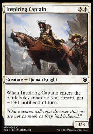 Inspiring Captain (Game Night) Trading Card