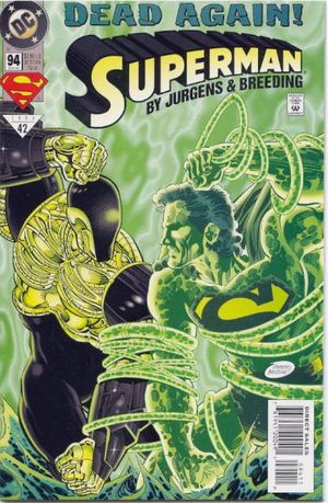 93·94年DCコミック“Superman”7冊セット　コミック 93·94年DCコミック“Superman”7冊セット コミック SUPERMAN #93
