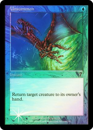 Unsummon (7th Edition - Foil)