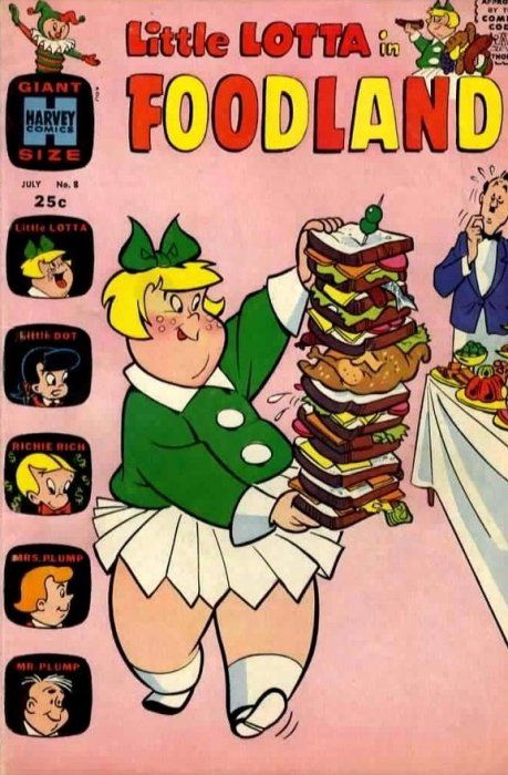 Little Lotta Foodland #8 Comic