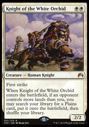 Knight of the White Orchid (Magic Origins) Trading Card