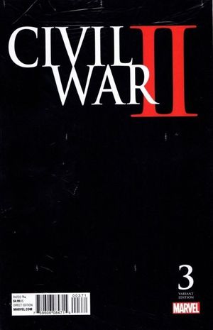 Civil War II #3 (Quesada Midnight Release Variant)