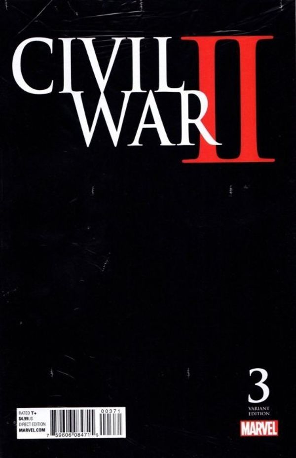 Civil War II #3 (Quesada Midnight Release Variant)