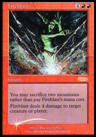 Fireblast (FNM Promos) Trading Card