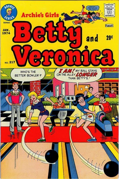 Archie's Girls Betty and Veronica #217 Comic