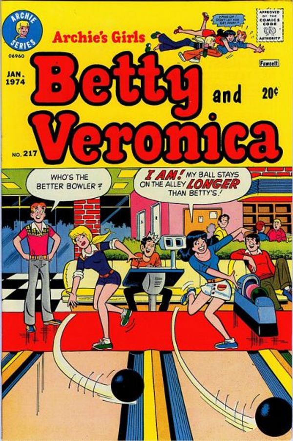 Archie's Girls Betty and Veronica #217