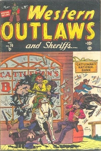 Western Outlaws and Sheriffs #70 Comic