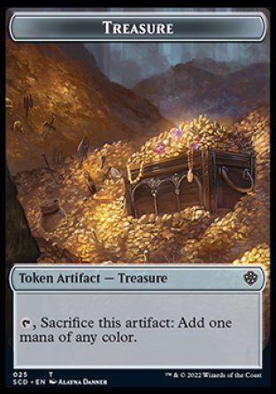 Treasure (Starter Commander Decks) Trading Card