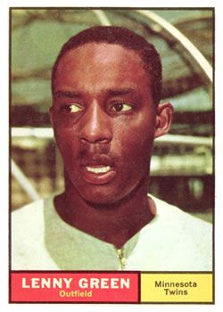 Lenny Green 1961 Topps #4 Sports Card