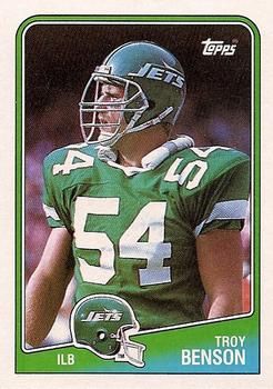 Troy Benson 1988 Topps #311 Sports Card
