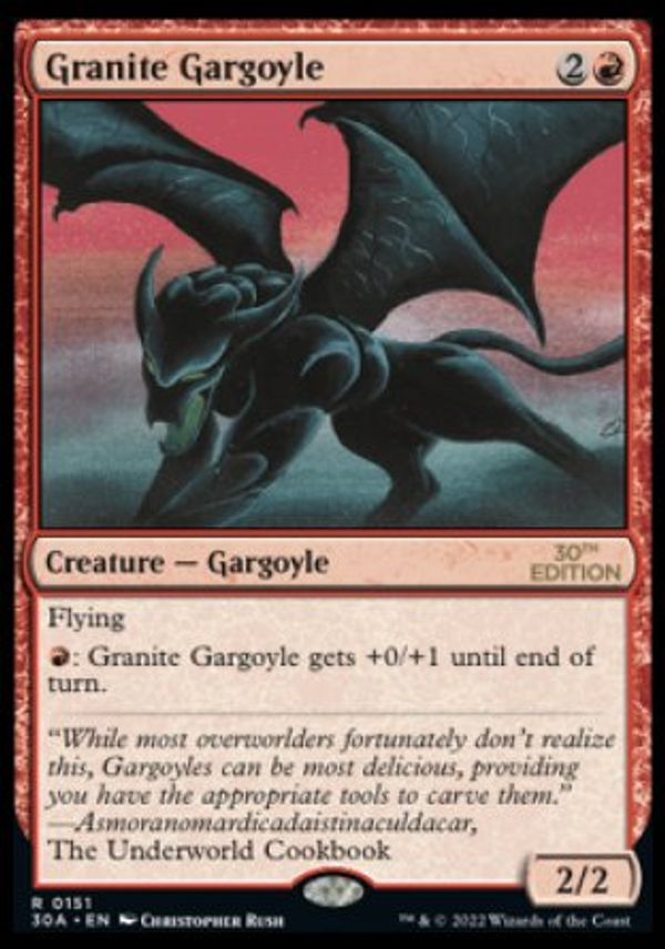 Granite Gargoyle (Magic 30th Anniversary Edition)