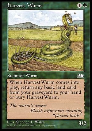 Harvest Wurm (Weatherlight)