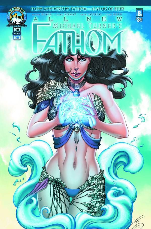 All New Fathom #8 (Direct Market Cover B)