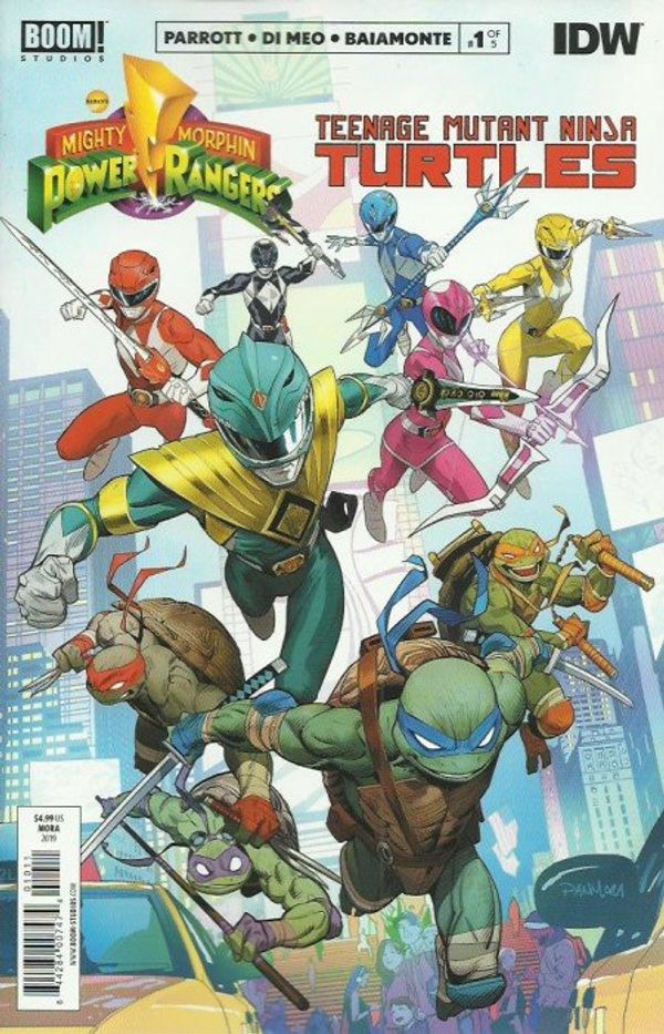 MIghty Morphin Power Rangers/TMNT #1