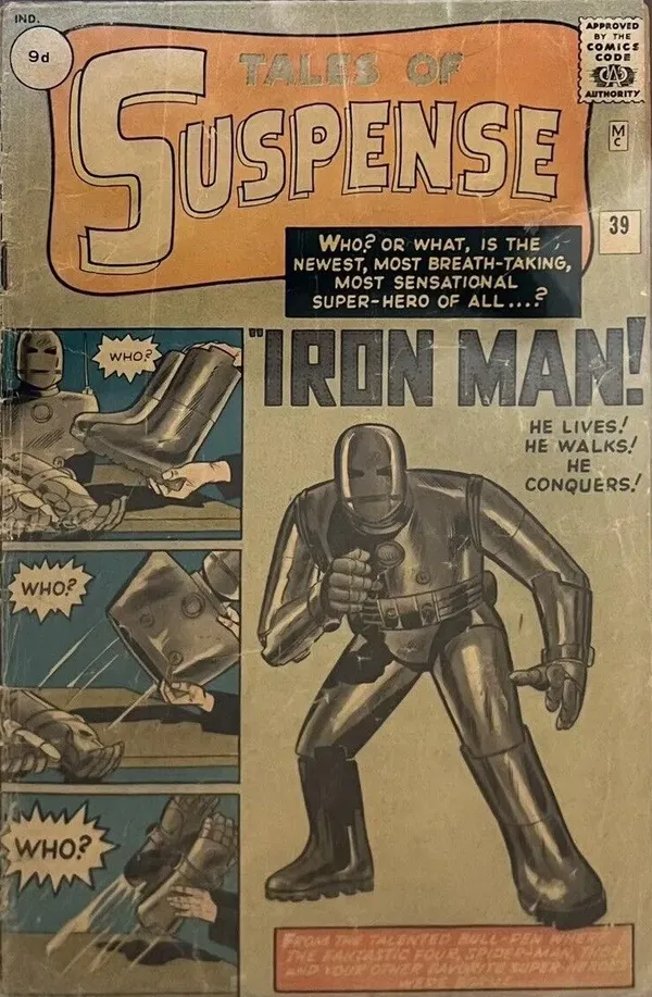 Tales of Suspense #39 (U.K. Price Variant)