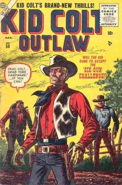 Kid Colt Outlaw #58 Comic
