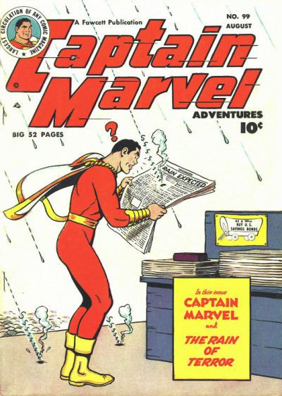 Captain Marvel Adventures #99 Comic