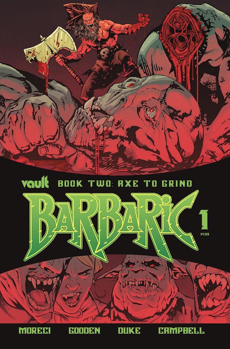 Barbaric: Axe To Grind #1 Comic