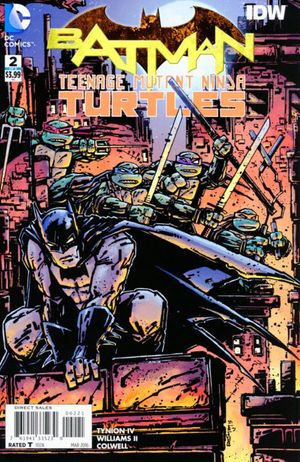 Batman Teenage Mutant Ninja Turtles #2 (Variant Cover)