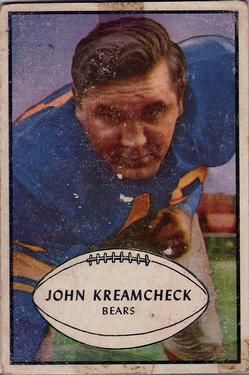 John Kreamcheck 1953 Bowman #75 Sports Card