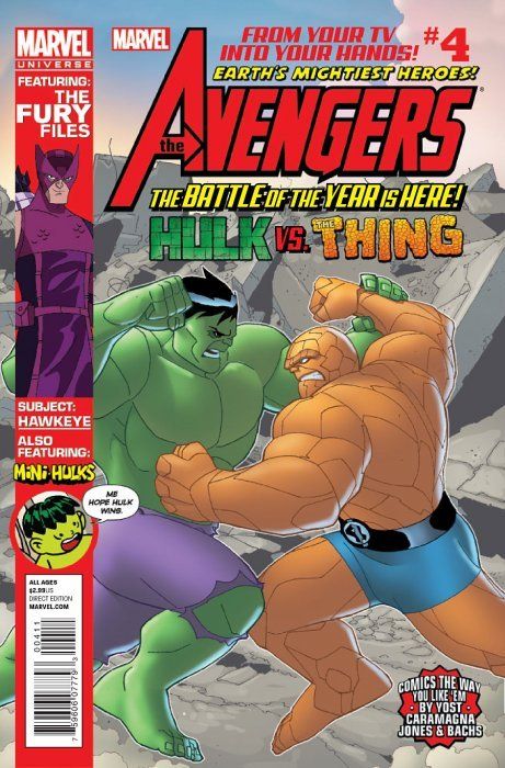 Marvel Universe: Avengers - Earth's Mightiest Heroes #4 Comic