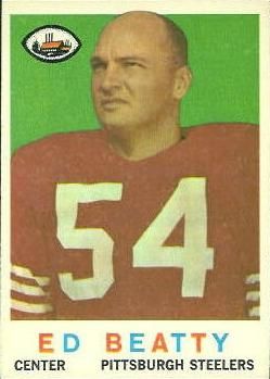 Ed Beatty 1959 Topps #48 Sports Card