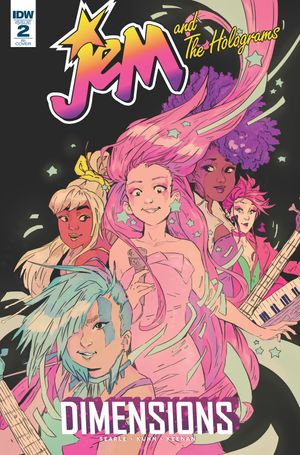 Jem & The Holograms Dimensions #2 (10 Copy Cover)