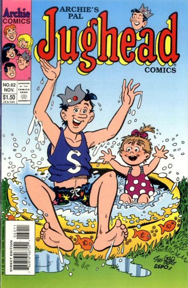 Archie's Pal Jughead Comics #62