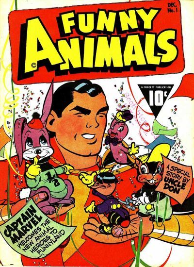 Fawcett's Funny Animals #1 Comic
