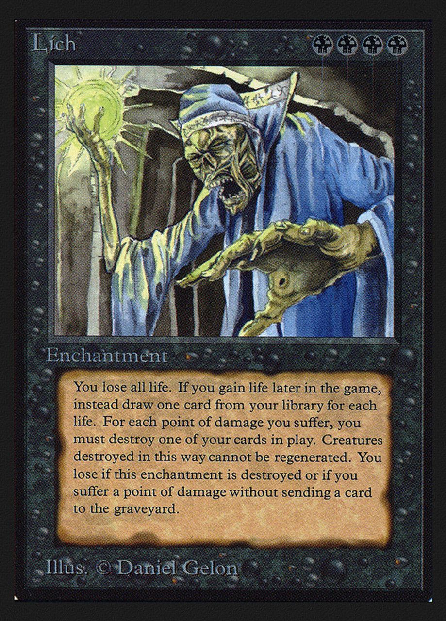 Lich (Collector's Edition) Trading Card