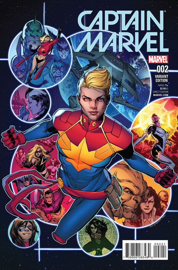 Captain Marvel #2 (Jimenez Variant)