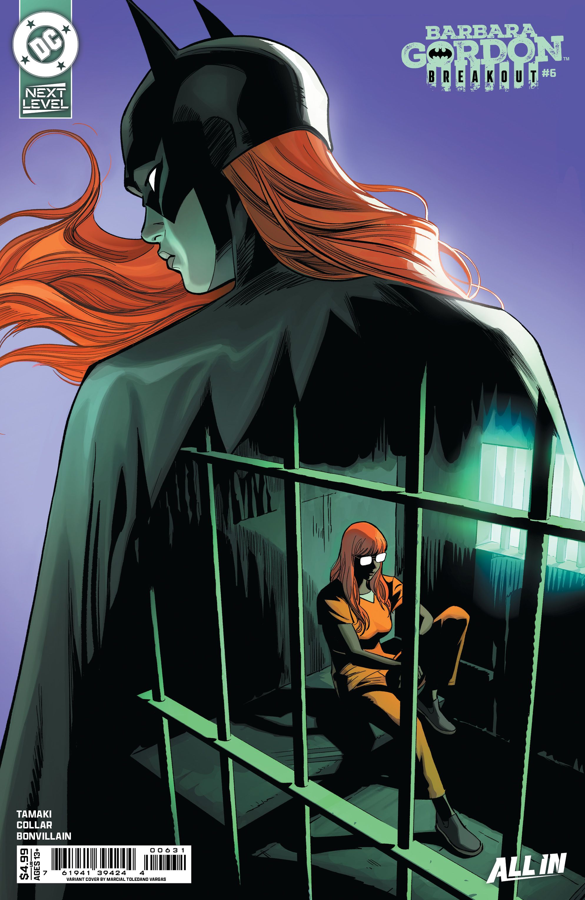 Barbara Gordon Breakout #6 (Cvr C Marcial Toledano Vargas Card Stock Variant) Comic
