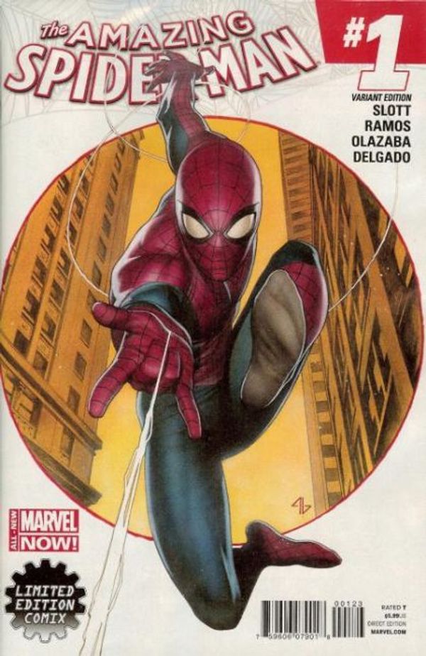 Amazing Spider-man #1 (Adi Granov Limited Edition Comix Exclusive Variant Cover)