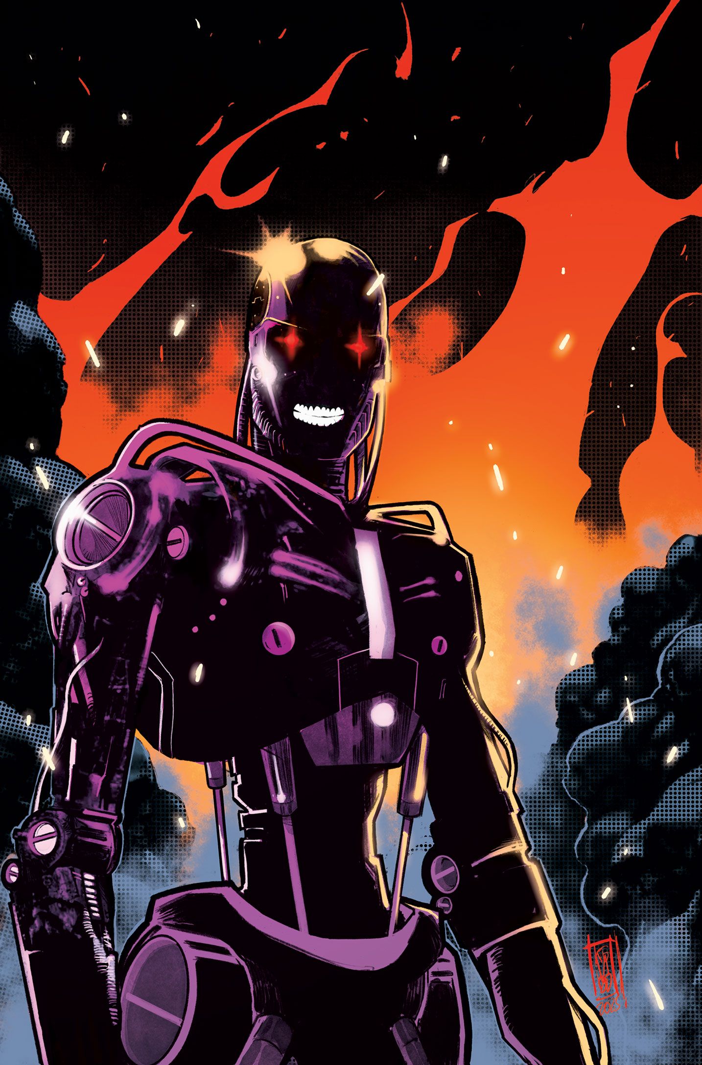 Terminator Metal #4 (Cvr F Inc 1:10 Emanuele Ercolani Virgin Variant) Comic