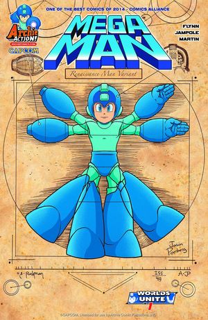Mega Man #49 (Jason Piperberg Renaissance Man)