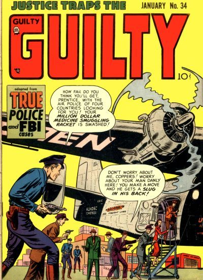 Justice Traps the Guilty #34 Comic