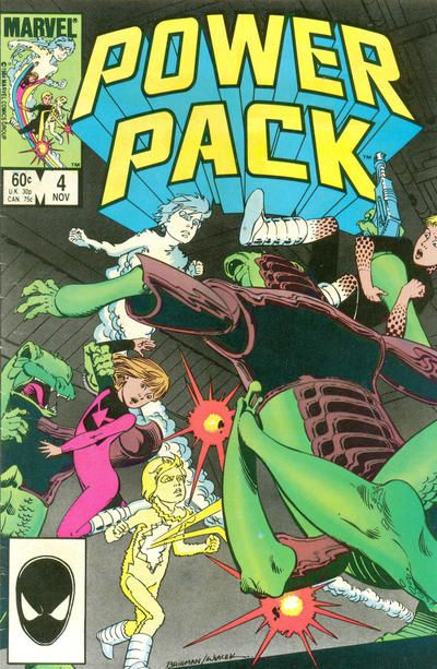 Power Pack #4 Comic