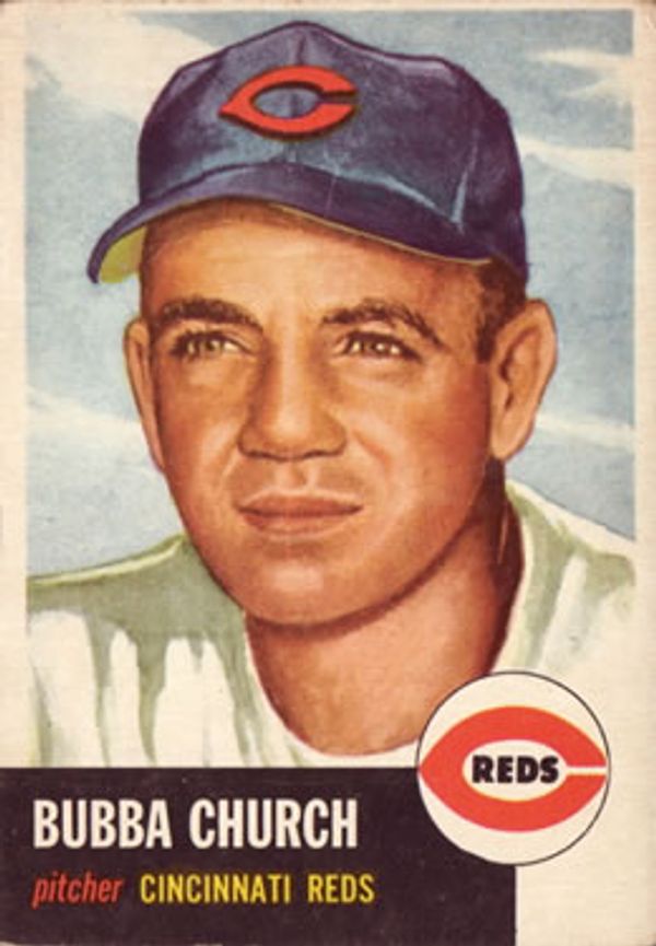 Bubba Church 1953 Topps #47