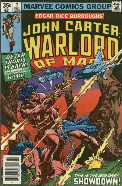 John Carter Warlord of Mars #7 Comic