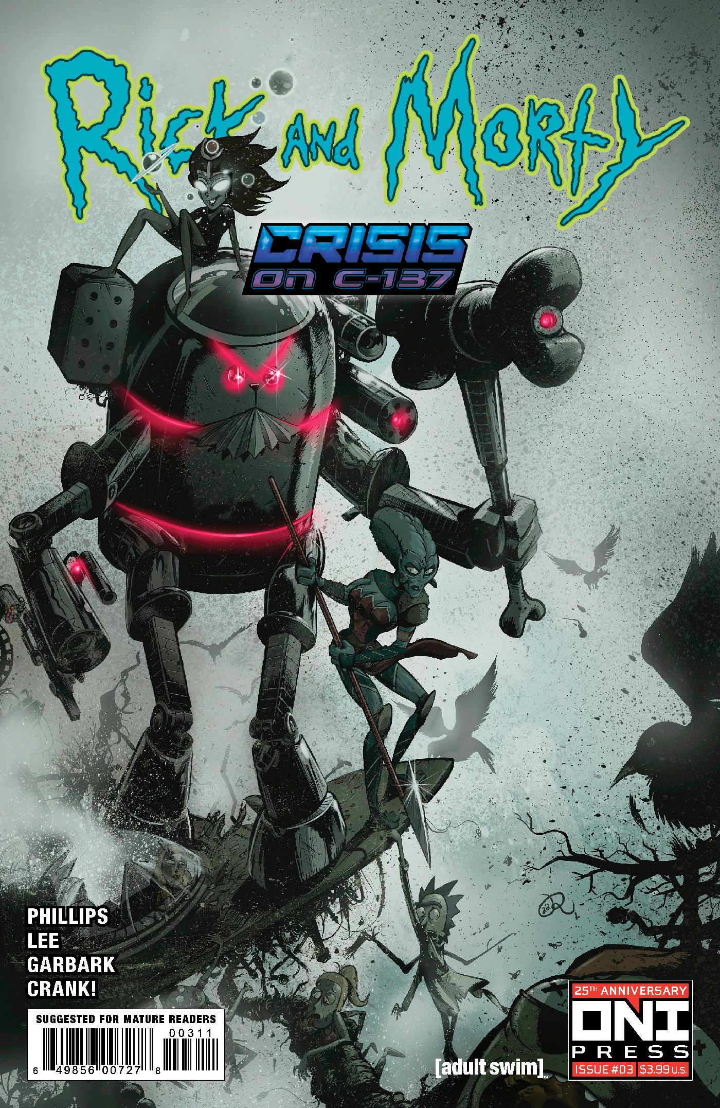 Rick and Morty: Crisis on C-137 #3 Comic