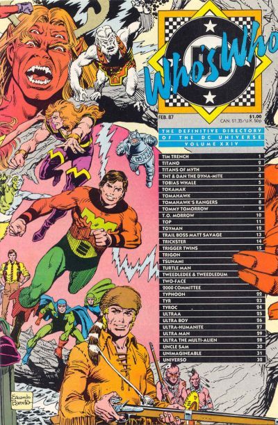 Who's Who: The Definitive Directory of the DC Universe #24 Comic