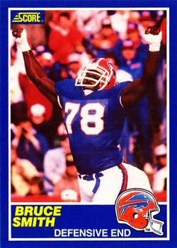 Bruce Smith 1989 Score #19 Sports Card