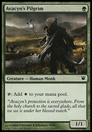 Avacyn's Pilgrim (Innistrad) Trading Card